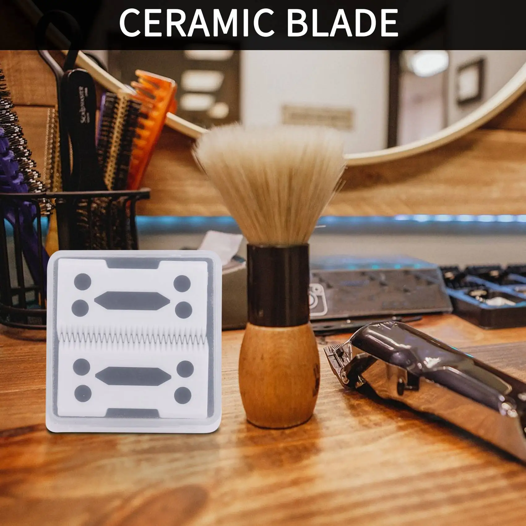 2 шт. керамические клипсы с 28 зубцами