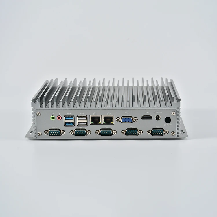 

2021 industrial fanless computer j1900 mini pc industrial pc embedded computer