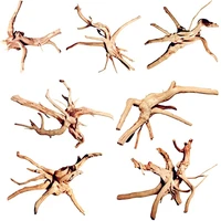7 pack driftwood for aquarium decor 4 8 inch length spider wood ornament natural branches for fish tank decorations