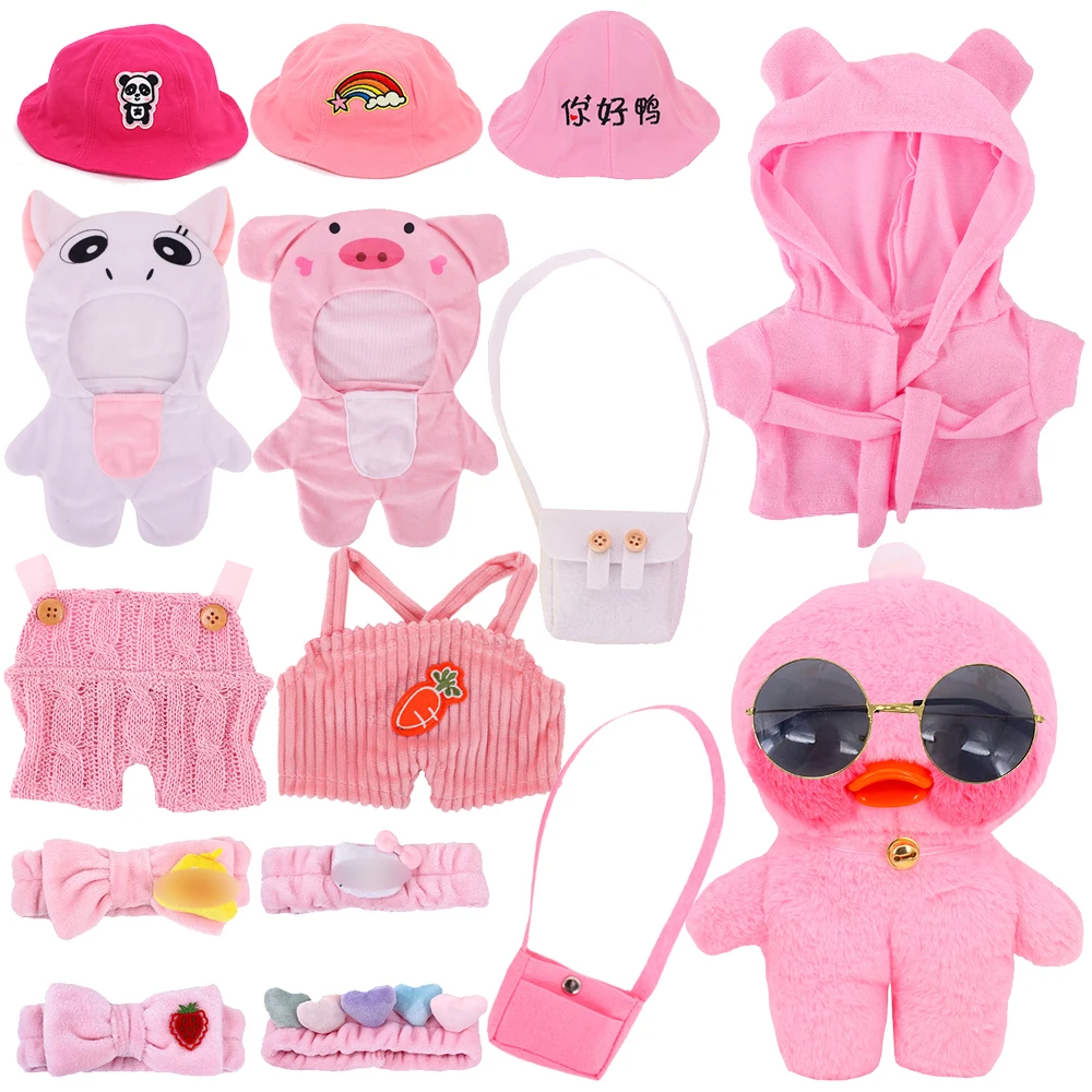 Свитер-униформа для 30 см куклы с желтой уткой |