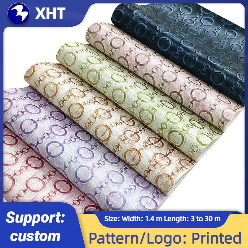 

1.45x3m Roll custom leather vintage Emboss PU synthetic leather cuero for luggage, handbags, shoe materials, box,crafts Sheets
