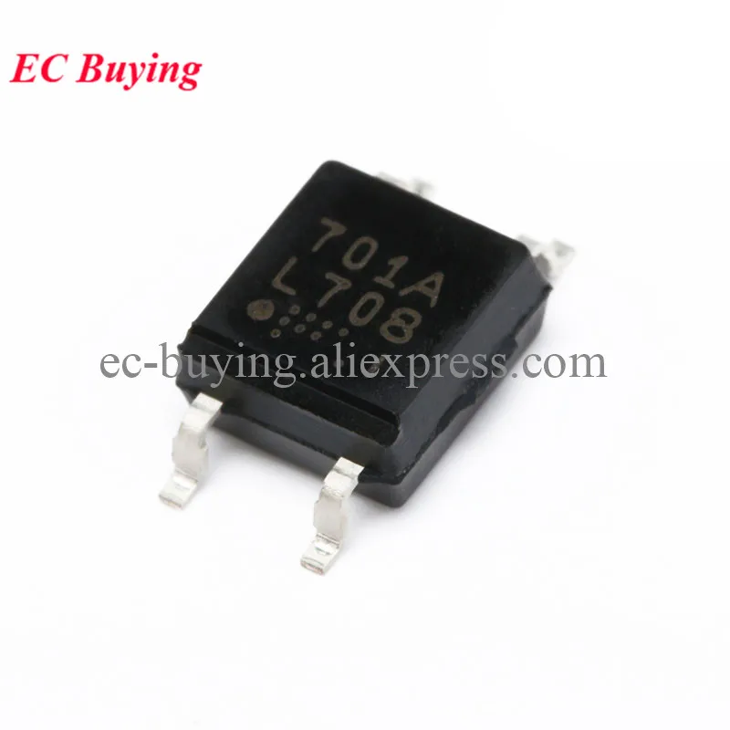 10 шт./лот PS2701A R701A NEC2701 PS2701 701A SOP-4 PS2701A-1-F3-A SOP4 оптрон транзистор выходной IC чип новый оригинал