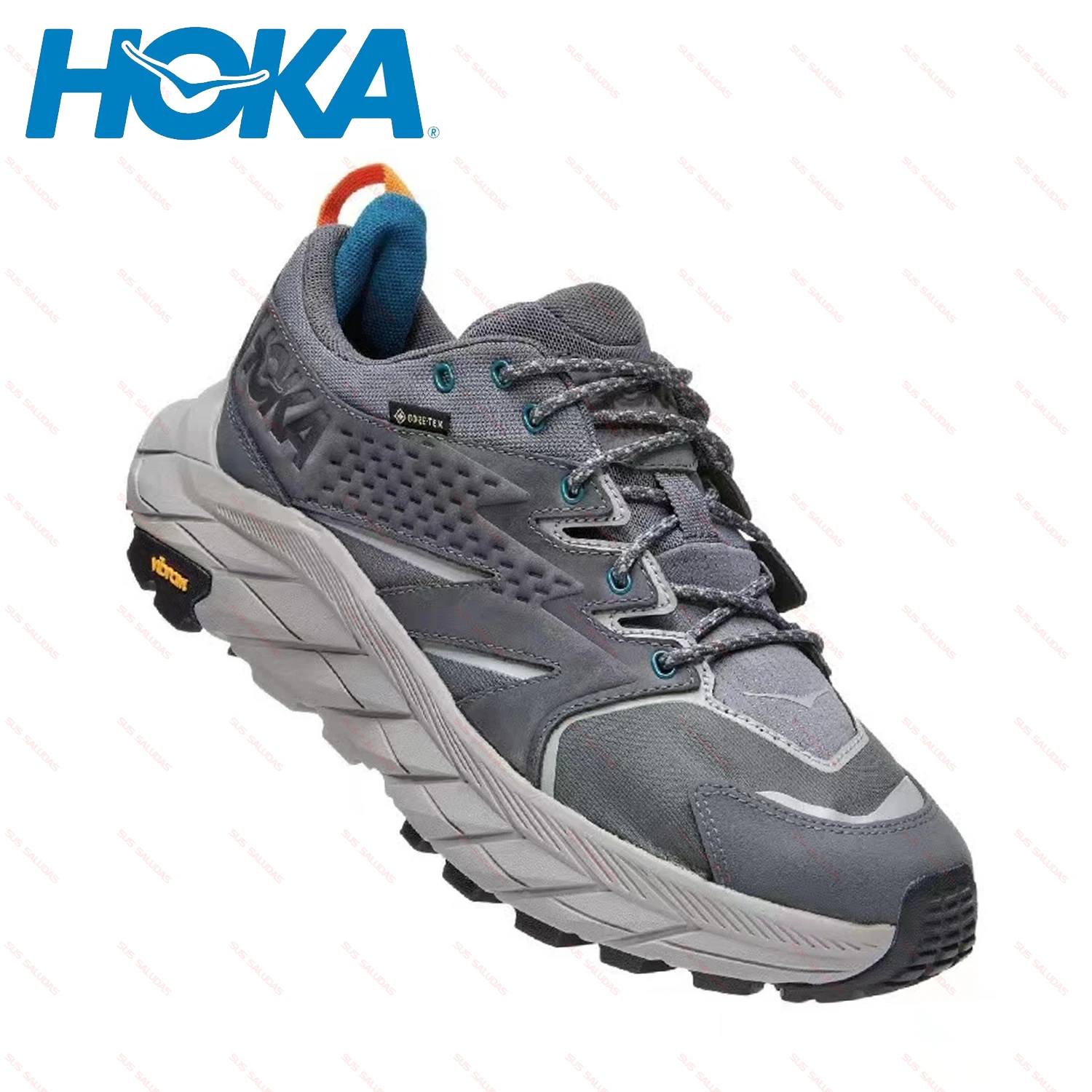 

Мужские спортивные ботинки HOKA ONE anacкак Low GTX, дышащие Нескользящие кроссовки для активного отдыха, Походов, Кемпинга