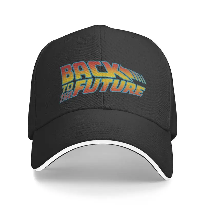 

2023 New Fashion Retro Back To The Future Baseball Cap Men Women Custom Adjustable Unisex Marty Mcfly Hill Valley Dad Hat