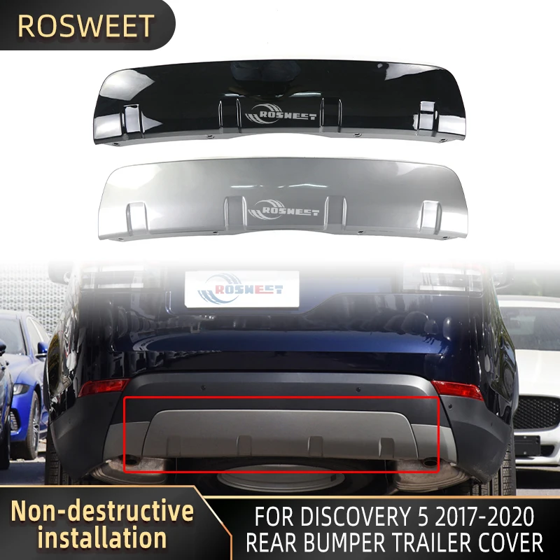 

Car Front Rear Bumper Protector Guard Skid Plate Board Cover Trim Lacquered For Discovery 5 2017-2020 L462 Car Accessories
