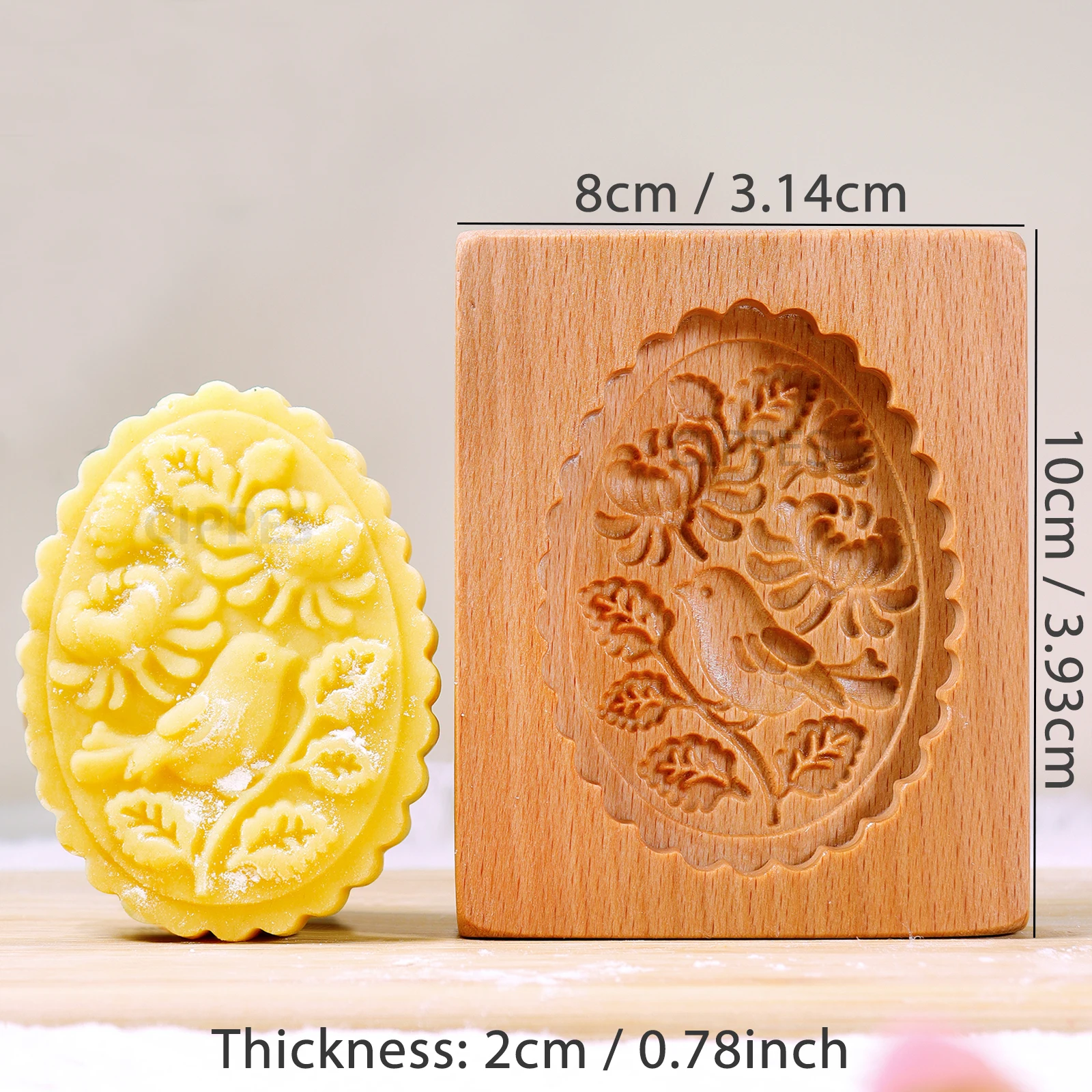 

Деревянные формочки для печенья Cippes