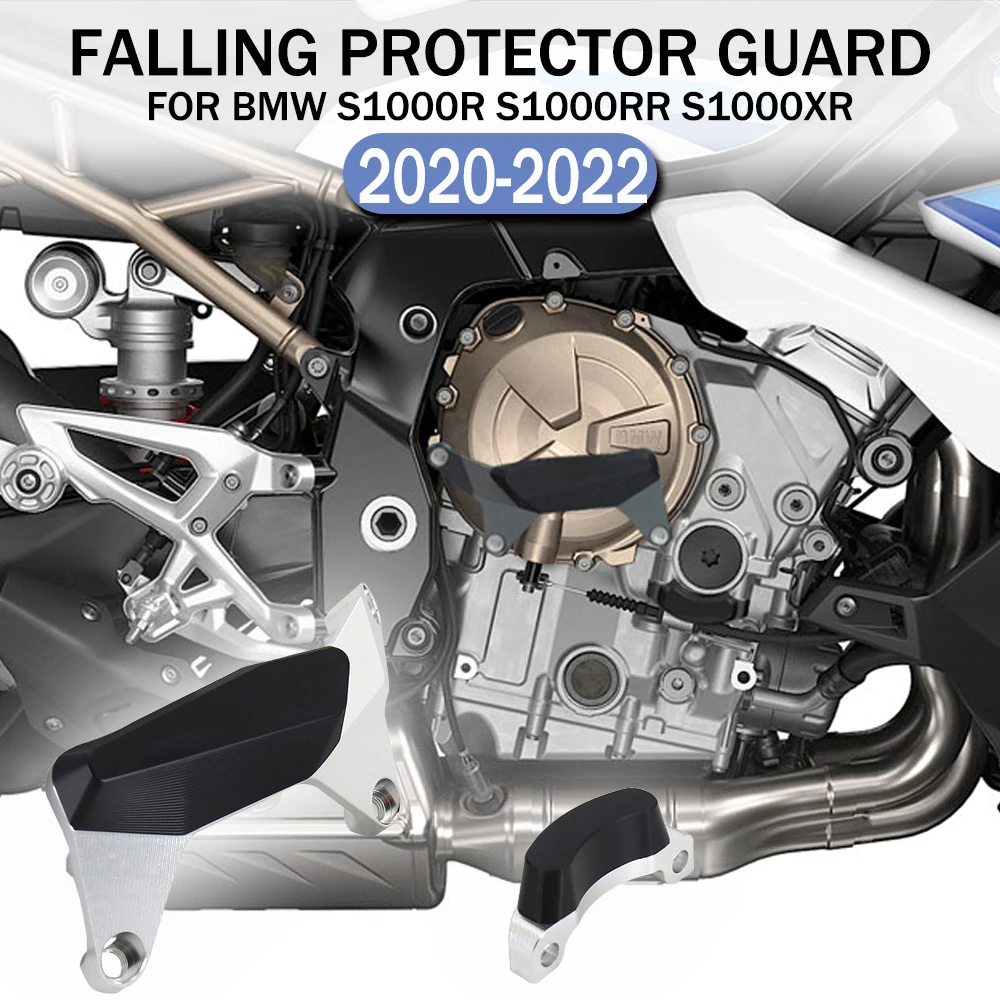 

New 2020 2021 Motorcycle CNC Aluminum Engine Stator Case Guard Cover Frame Slider Protector For BMW S1000XR S1000XR S1000XR
