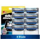 Турбо! 8 шт.лот высококачественные лезвия для бритвы, совместимые с машинкой Gillette Mach 3, бритвенные лезвия для мужчин, уход за лицом
