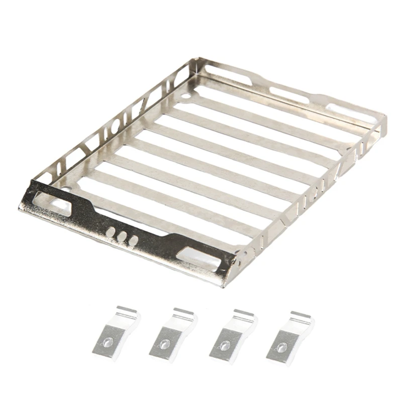 

Metal Luggage Carrier Roof Rack for FMS EazyRC Arizona JEEP 1/18 RC Car Upgrade Parts DIY Accessories