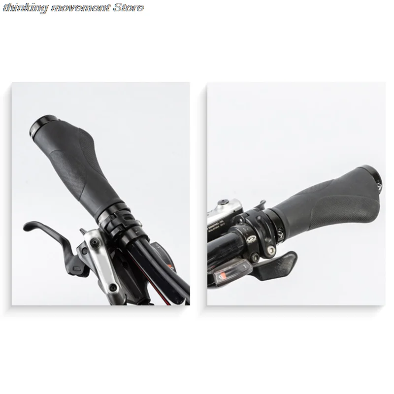 

Bicycle Silicone Handlebar Grip TPR Integrated Rubber Handle Cycling Hand Rest