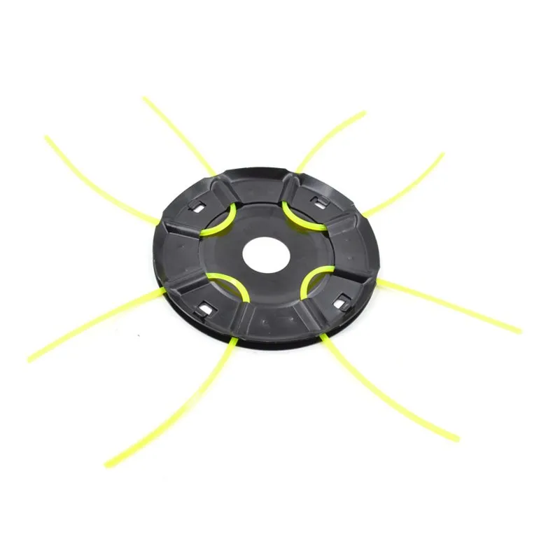 

1pcs Trimmer Head 4pcs Trimming Line New Iron Strimmer Head For Brush Cutter Grass Trimmer Lawn Mower Garden Power Tool Part