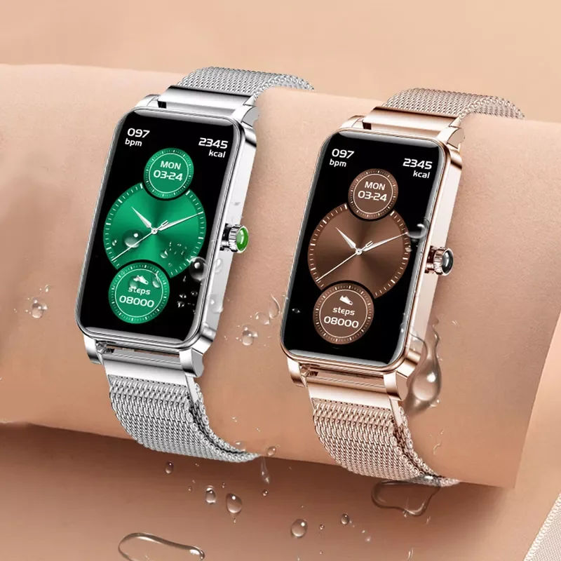 

2021 New Women Smart watch 1.45" 172*320HD pixels Color Screen Full touch Fitness Tracker Smartwatch Ladies smart bracelet