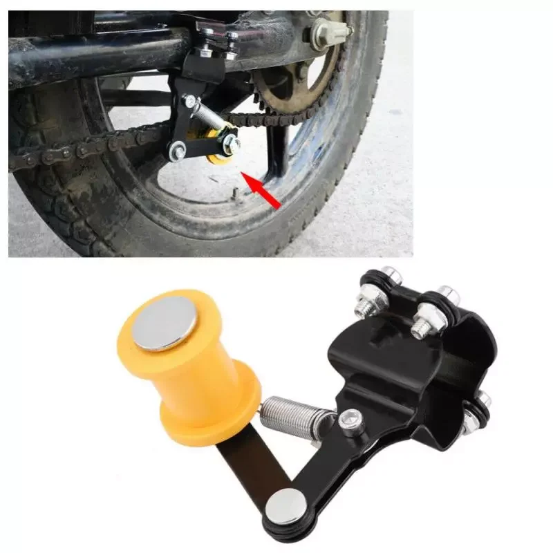 

Motorcycle Chain Adjuster Tensioners Chain Roller Tensioner Fit For Motorcycle Bike Motocross ATV Motorcycle Chain &Transmission