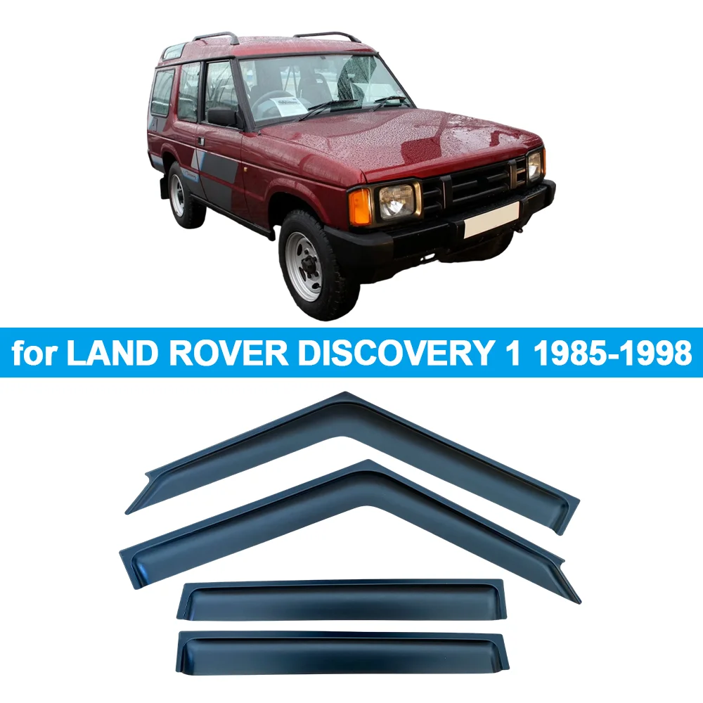 

Оконный козырек для LAND ROVER DISCOVERY 1, 1985-1998 гг., защита от дождя, боковой дефлектор, защита от атмосферных воздействий, лента для наружного крепления