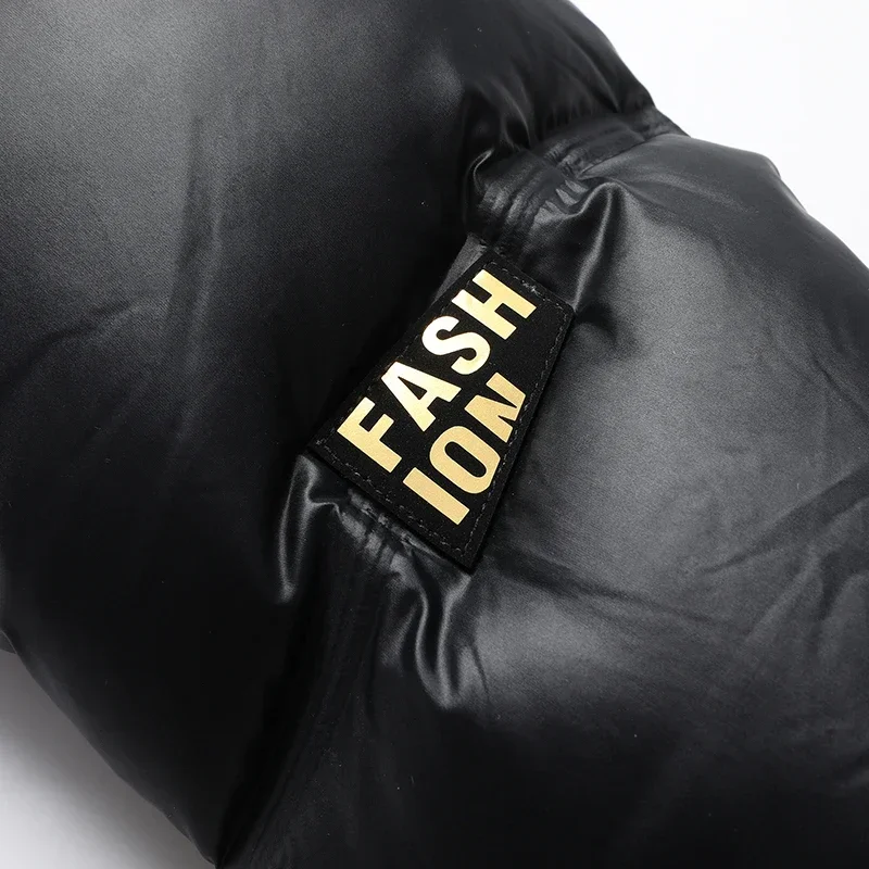 Теплое зимнее пальто пуховик Мужская роскошная дизайнерская одежда мужская