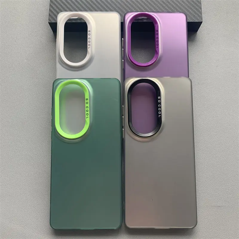 Для OPPO A38 4G чехол oppo A18 для телефона Oppo A17 A17K A58 A78 A98 F23 5G Luxury Metallic Aurora Skin Matte Cover