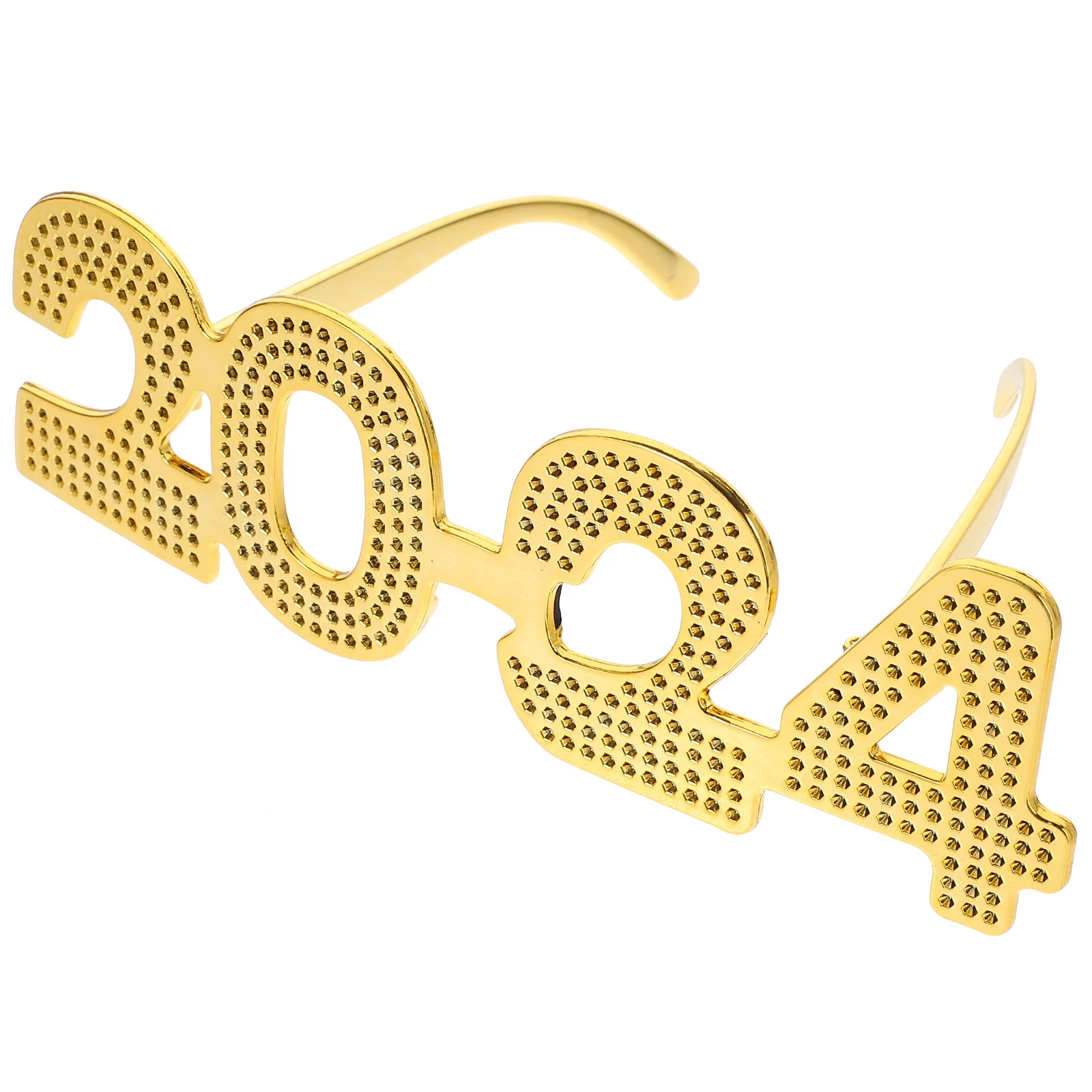 

Accessories New Year Eyeglasses Supplies Funny Dancing Costume Accessory Number Party 2024 Performance Props Plastic