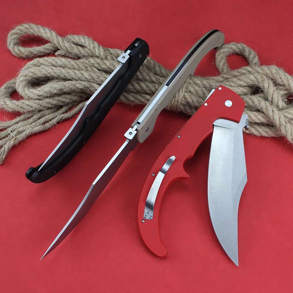 Espada L/XL холодный складной тактический нож AUS10A стальные большие уличные военные