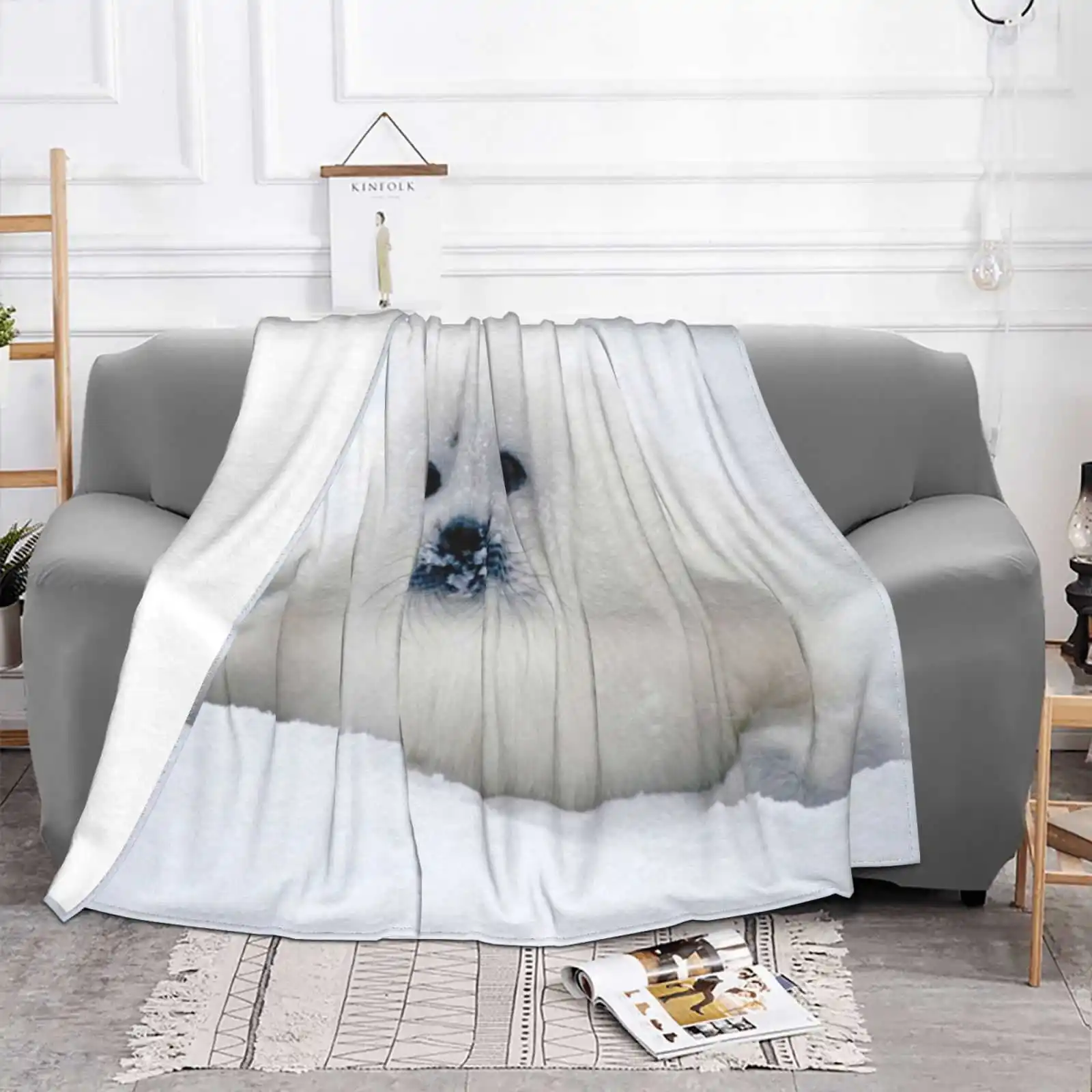 Ледяное щенка новейшее супермягкое теплое легкое тонкое одеяло для малышей