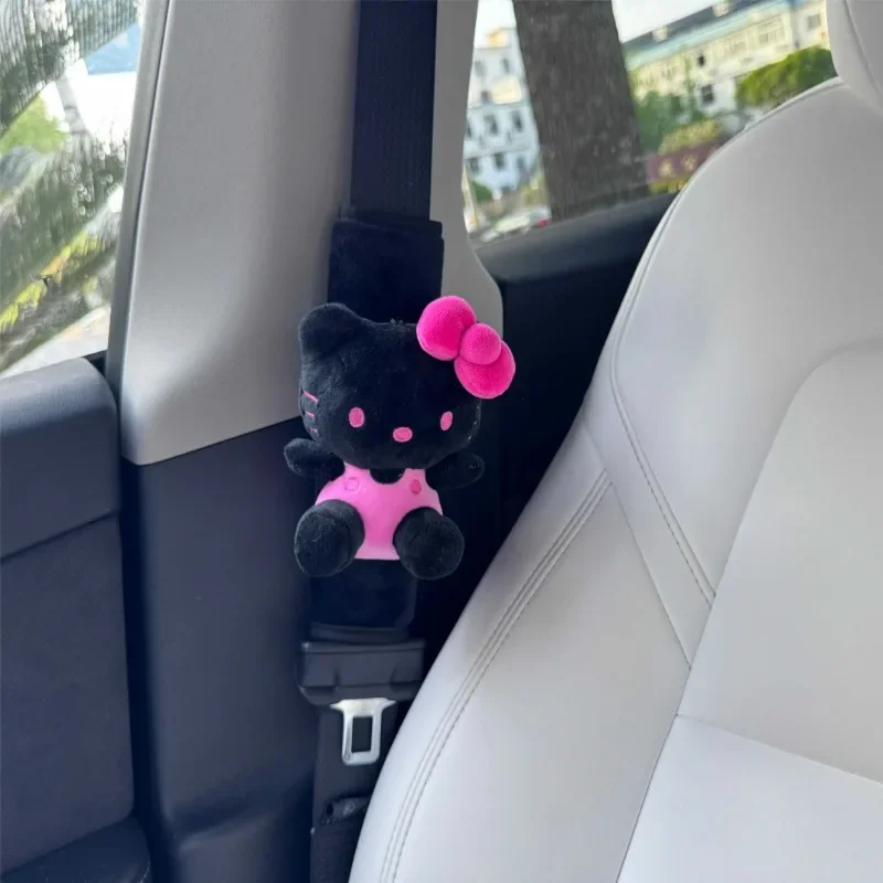 Чехол для автомобильного поворотного ремня безопасности с аниме HelloKittys плюшевая
