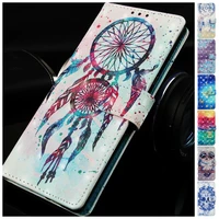 Wind Chime Cute Wallet For Etui Motorola Moto Power Lite G5S Plus Play Colored Painted Phone Case P03E
