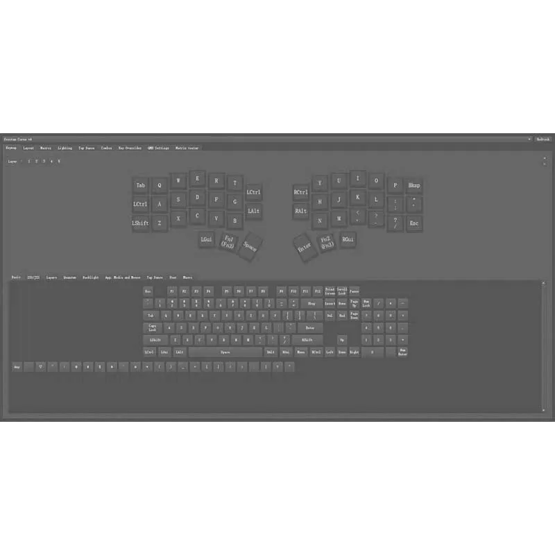 Разделенная клавиатура Corne V4 RP2040 RGB с поддержкой горячей замены QMK/VIAL комплект