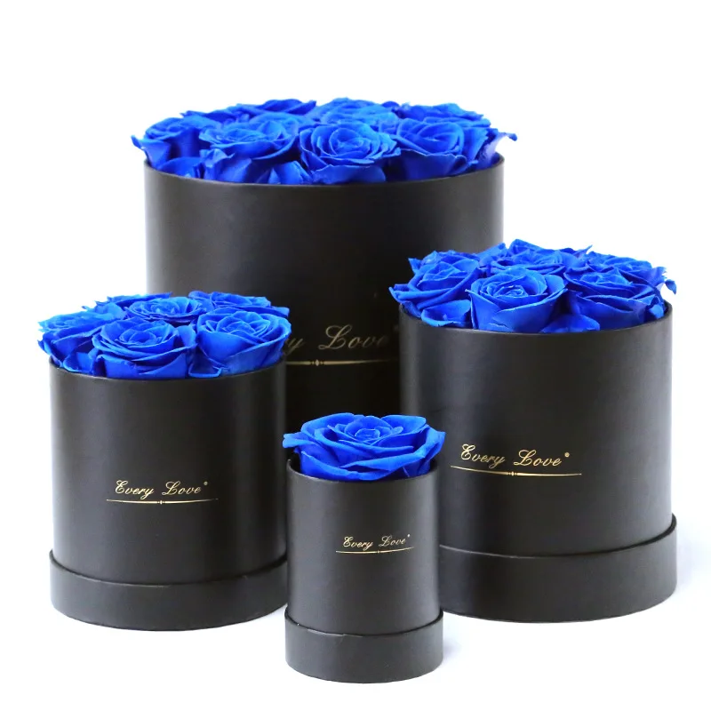 

1Pcs Eternal Flower Rose Hug Bucket Paper Box Valentine's Day Gift For Girlfriend Lover Wife Mom Home Decoration Preserved