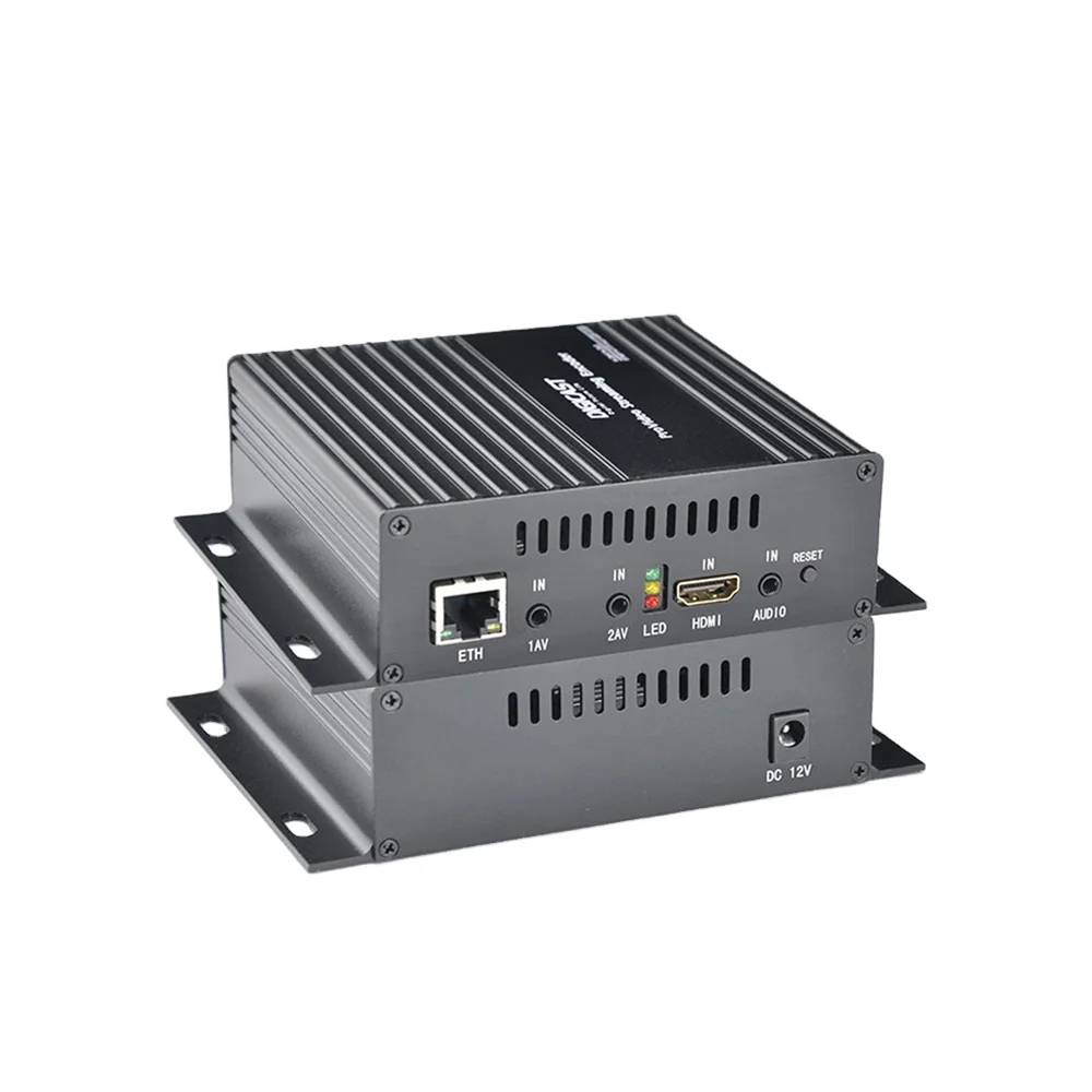 Высокое качество, флэш-память, мини-энкодер для потоковой передачи 2 * CVBS (AV)