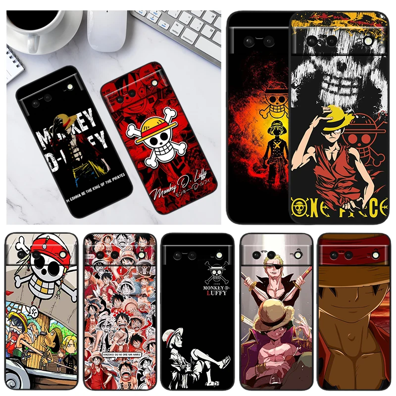 

Чехол для телефона с японским Аниме One Piece для Google Pixel 6 Pro 6A 5A 5 4 4A XL