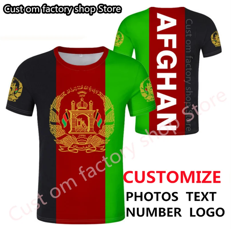 AFGHAN t shirt free custom name number afg slam afghanistan arab t-shirt persian pashto islamic print text photo flag AF clothes