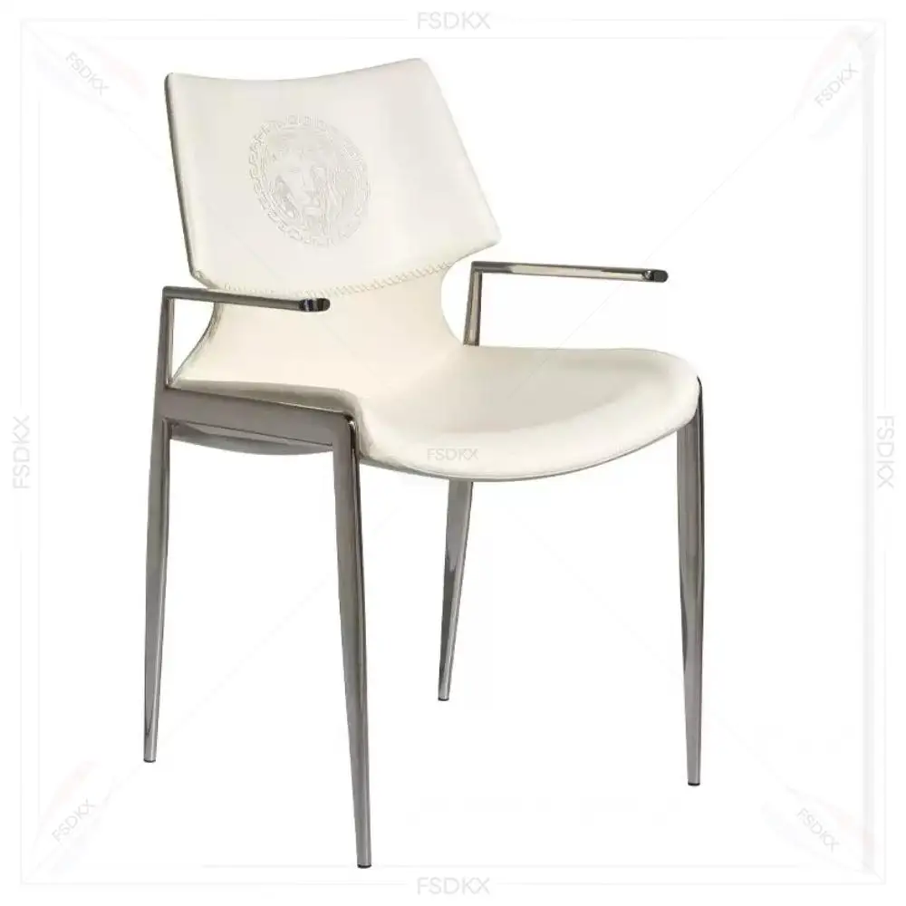 Мебель для дома столовая ресторан дешевая цена металлический каркас кожаный