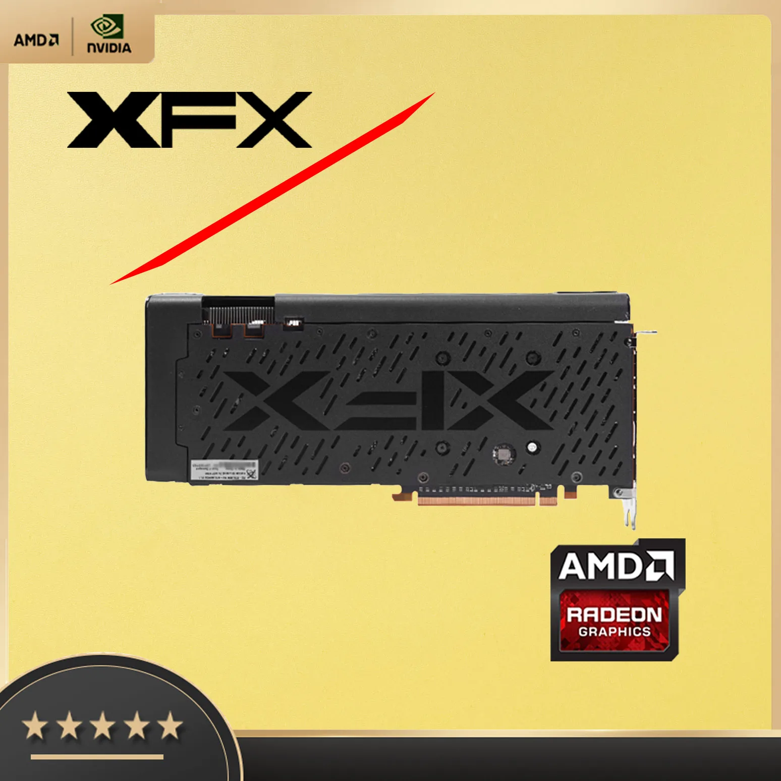 Графические карты XFX RX5700 8G RX5700XT 8 Гб 3Fan Founder AMD 7nm 256bit PCIE4.0X16 видеонастольный ПК