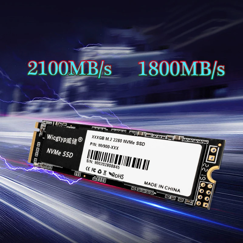 

Wicgtyp M.2 NVMe PCIe 3.0x4 SSD 128gb 256gb 512GB For Laptop SSD NMVE M2 2280 1TB Internal Solid State Drive Hard Disk MSI Asro