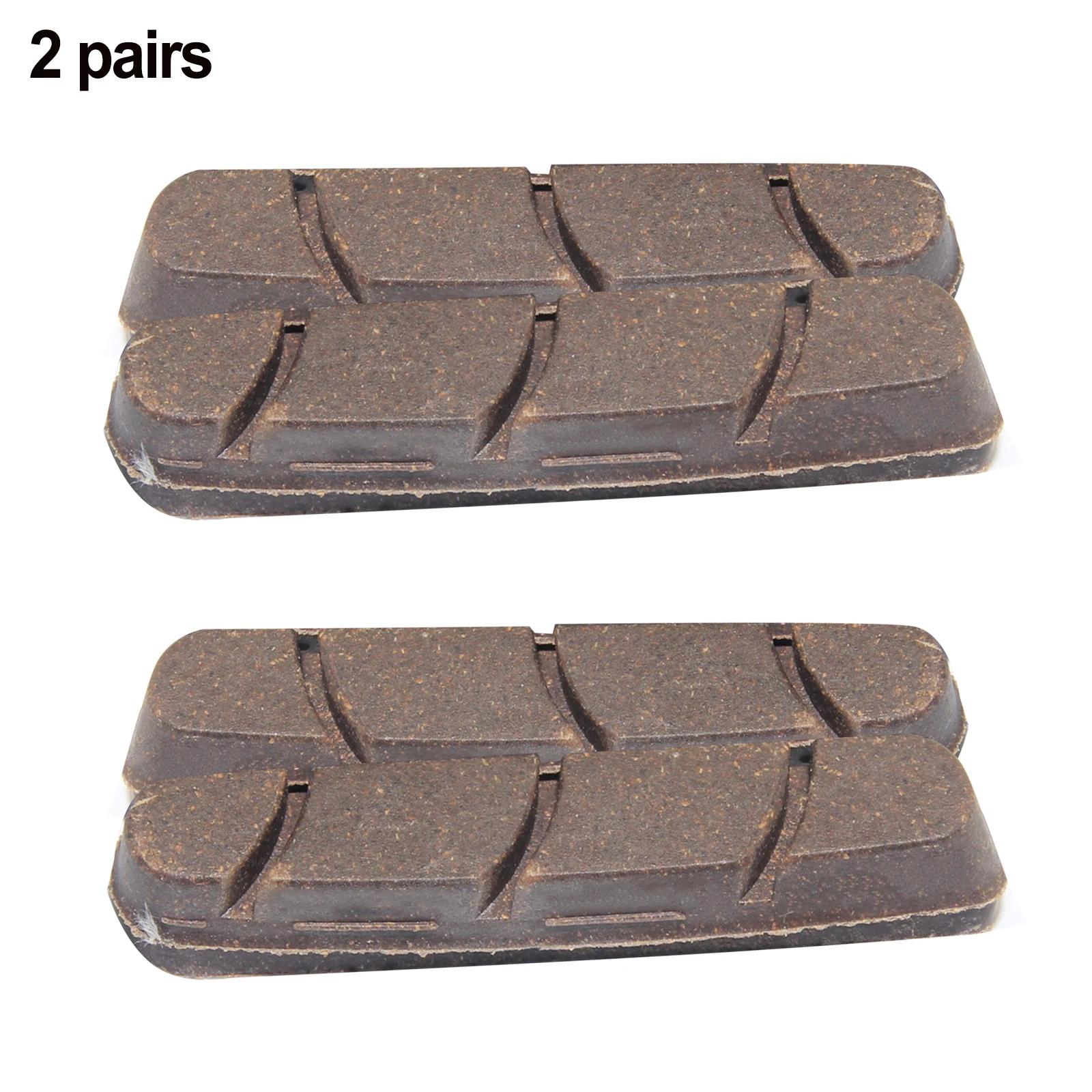 

2pair Carbon Rim Wheels Brake Pads-Braided Composite 55mm For CP Chrous Road Bike Brake Pads Shoes For Carbon Rims Bicicletas