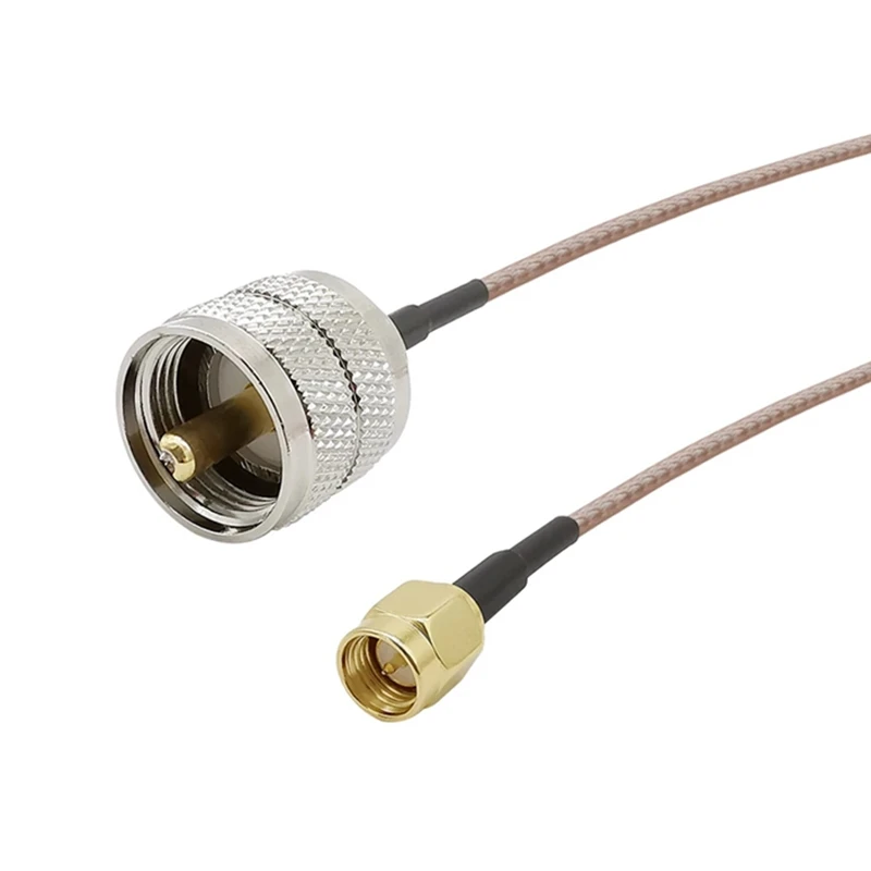 Коаксиальный кабель RG316 SL16 UHF штекер PL259 S0239 к SMA обжим для джампера SDI сигнальная