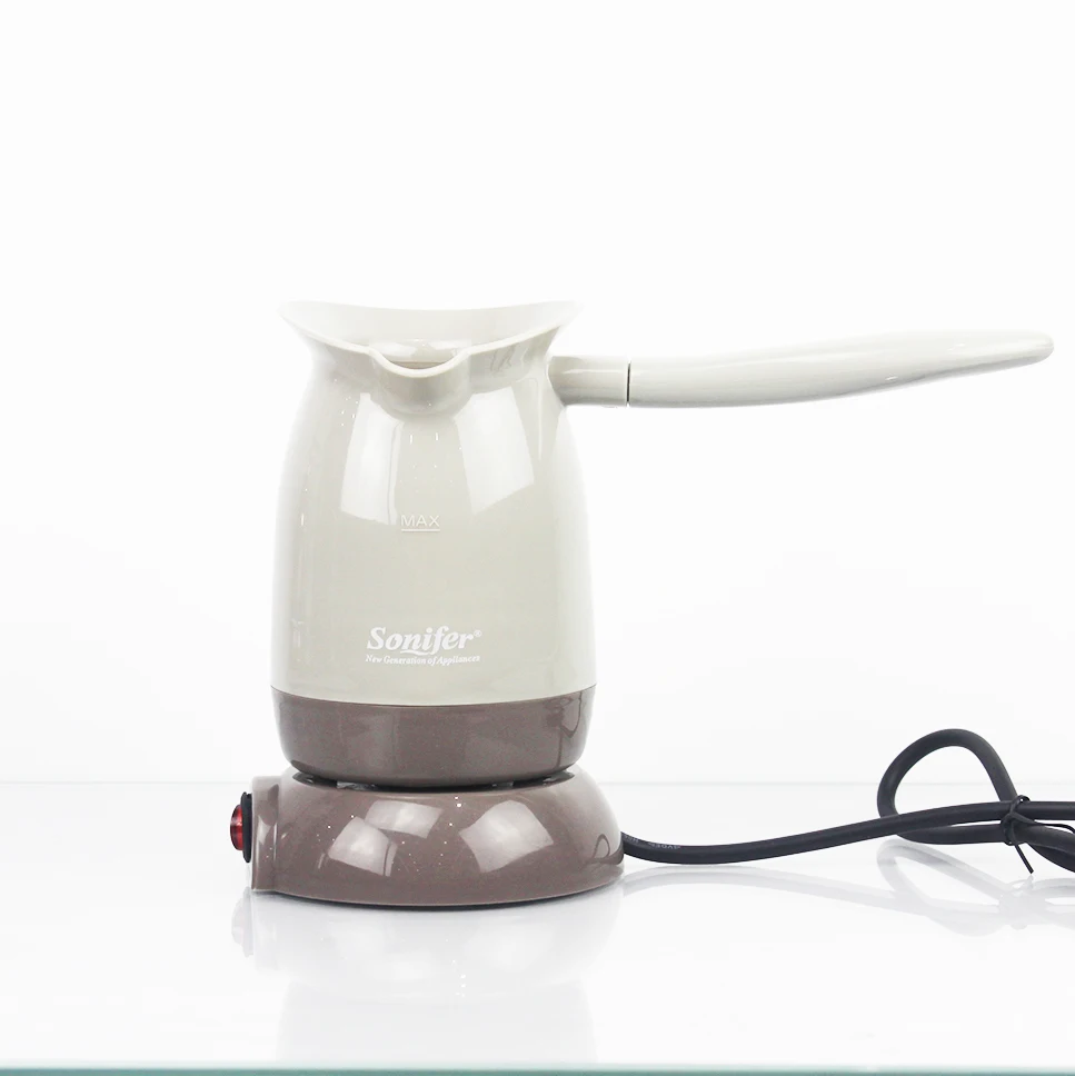 

Turkish Coffee Machine Cezve for Electric Coffee Maker Cordless Portable Travel Pot Italian Mocha Hot Milk Jug For Gift Sonifer