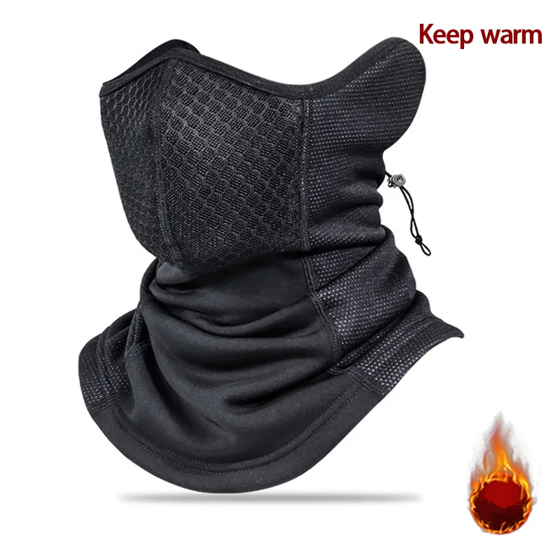 Winter Warm Cycling Face Mask Men Face Bandana Cap Neck Men Women Running Sports Scarf Motorcycle MTB Bike Ski Face Mask Cover