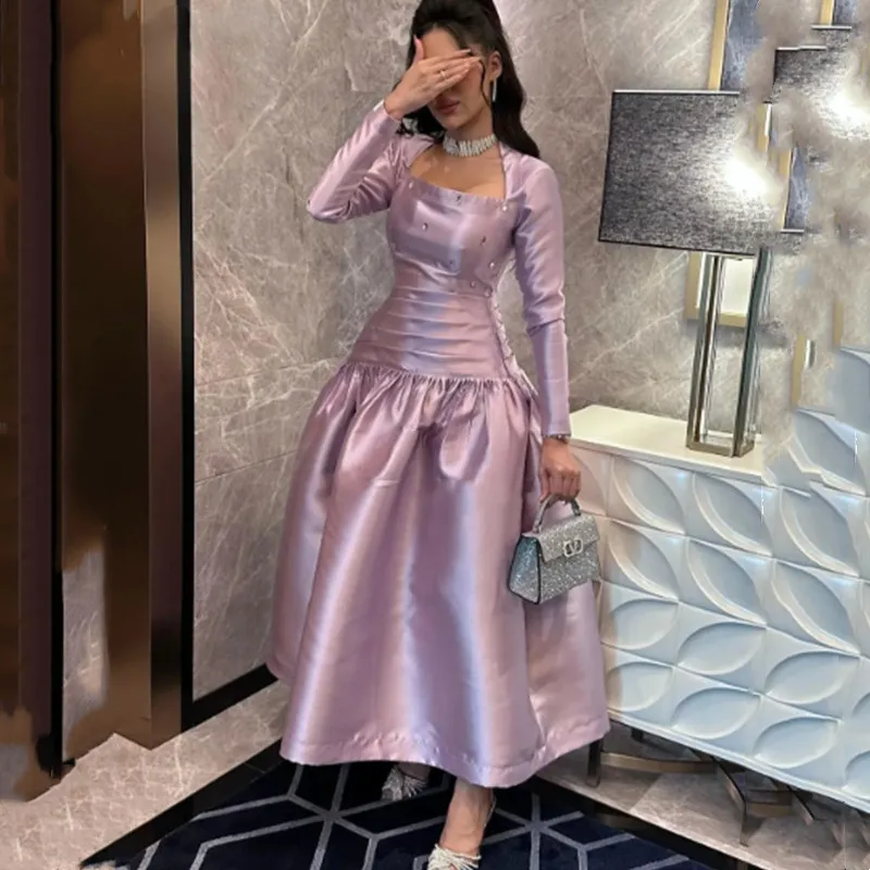 Классические Вечерние платья-трапеции Aleeshuo