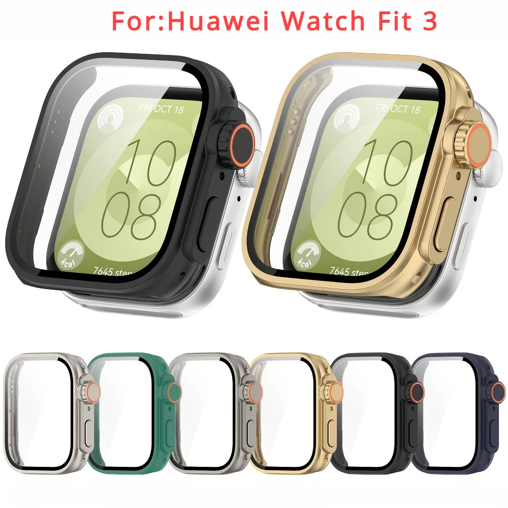 Чехол для Huawei Watch Fit 3 чехлы из закаленного стекла Защита экрана Fit3 обновление