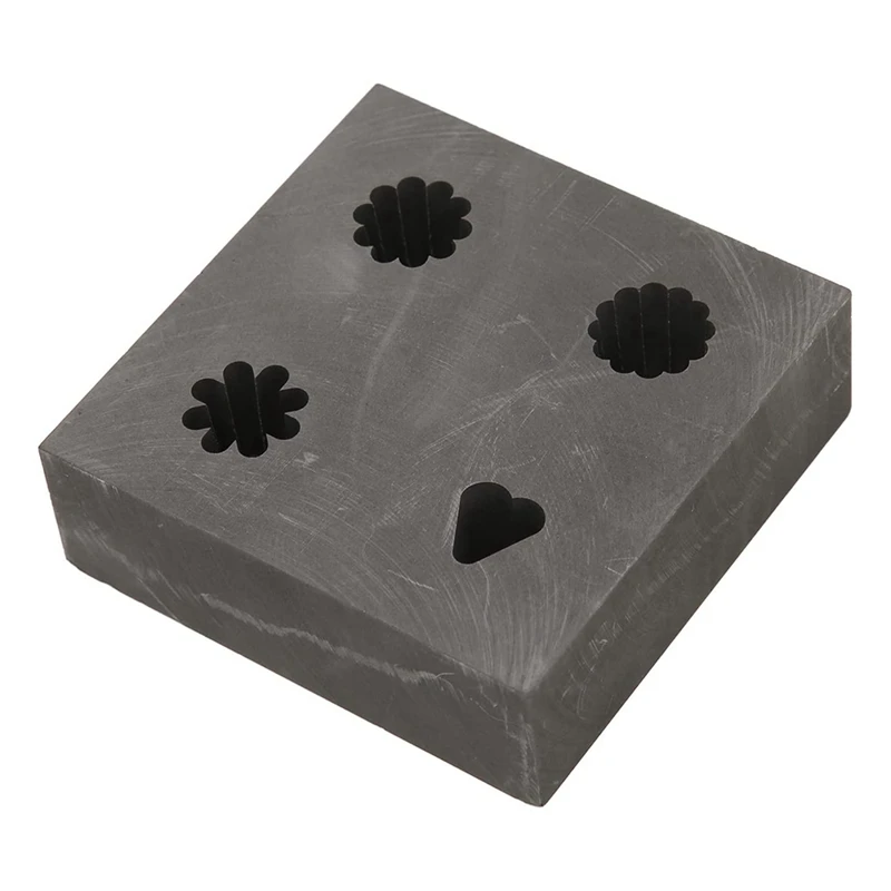 

Graphite Mold Thermal Stability Heart Shape Graphite Ingot Mold For Copper For Silver