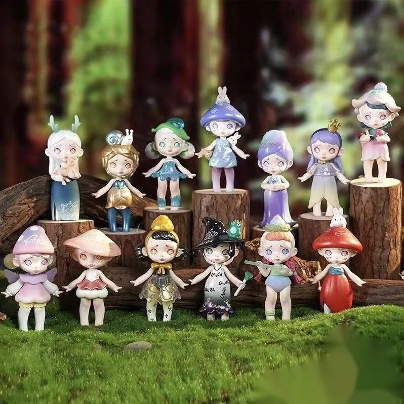 

LAURA Forest Elf Series глухая коробка игрушки загадочная коробка мешочек с сюрпризом Caja Ciega Милая аниме фигурка кукла настольная модель