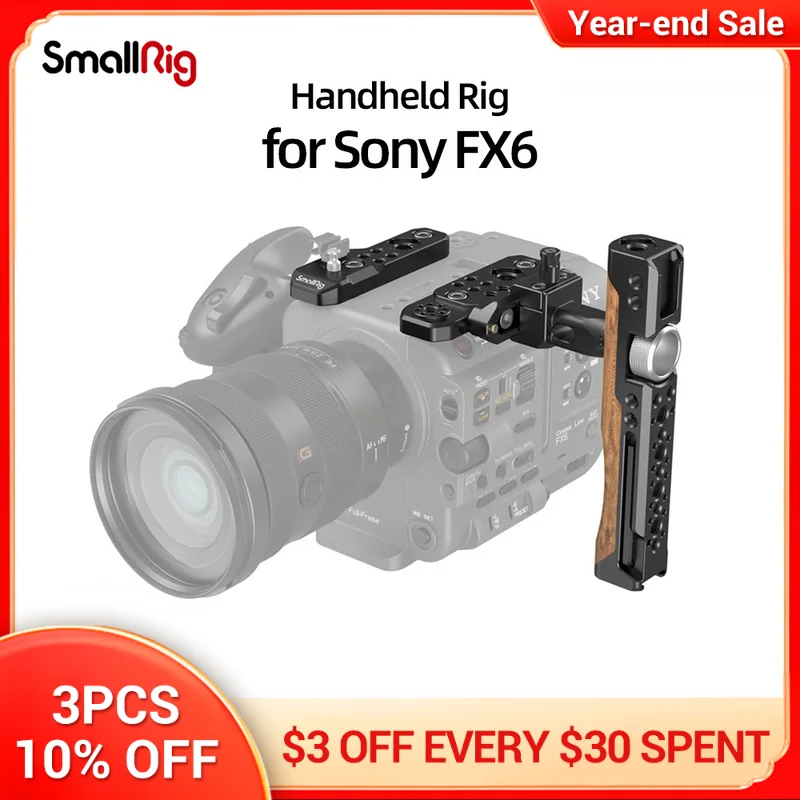 

SmallRig Handheld Rig for Sony FX6 Features two handheld solutions 3224