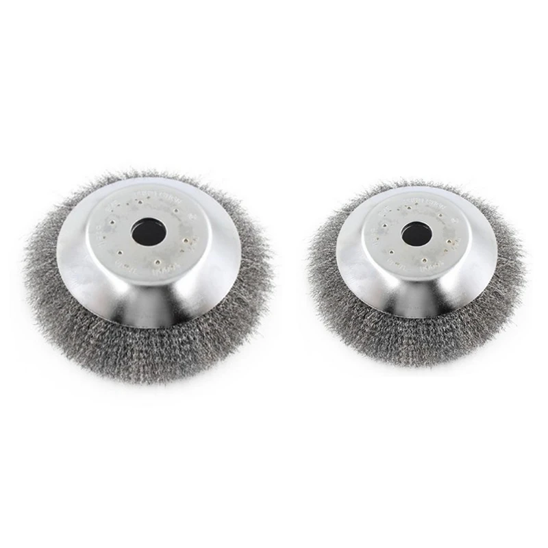 

6X20cm Trimmer Head Thin Steel Wire Brush Weeding Plate For Lawn Mower Garden Weed Brush Cutter Accessories Parts