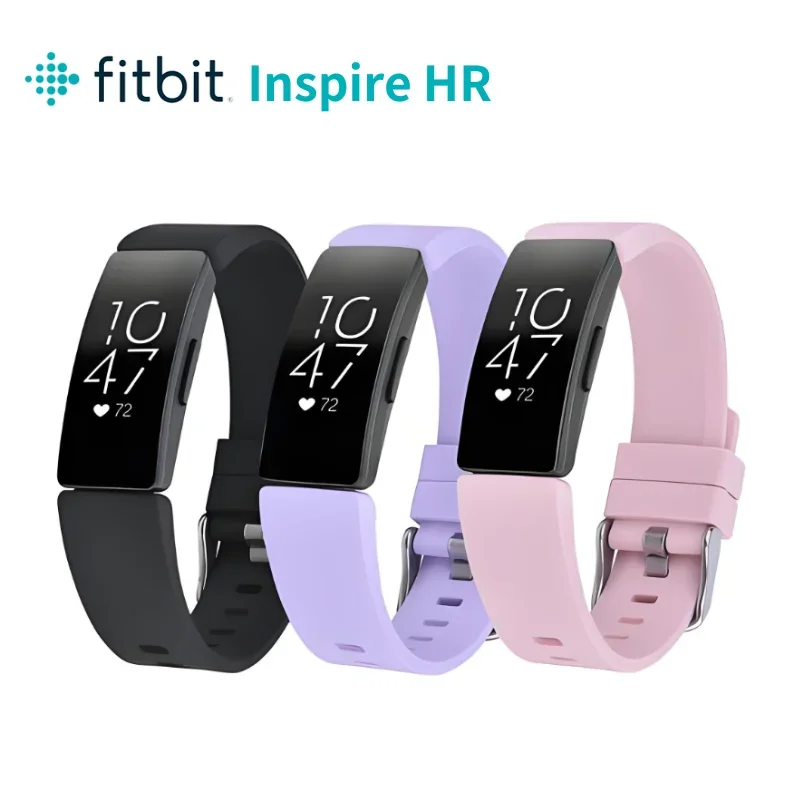 Трекер активности Fitbit Inspire HR и монитор сердечного ритма многоцветные диапазоны S +