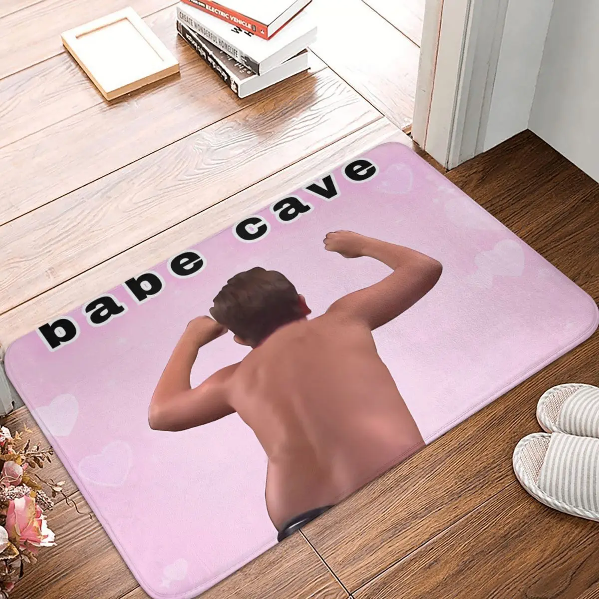 

Icarly Anti-Slip Doormat Bath Mat Gibby Babe Cave Floor Carpet Entrance Door Rug Home Decor