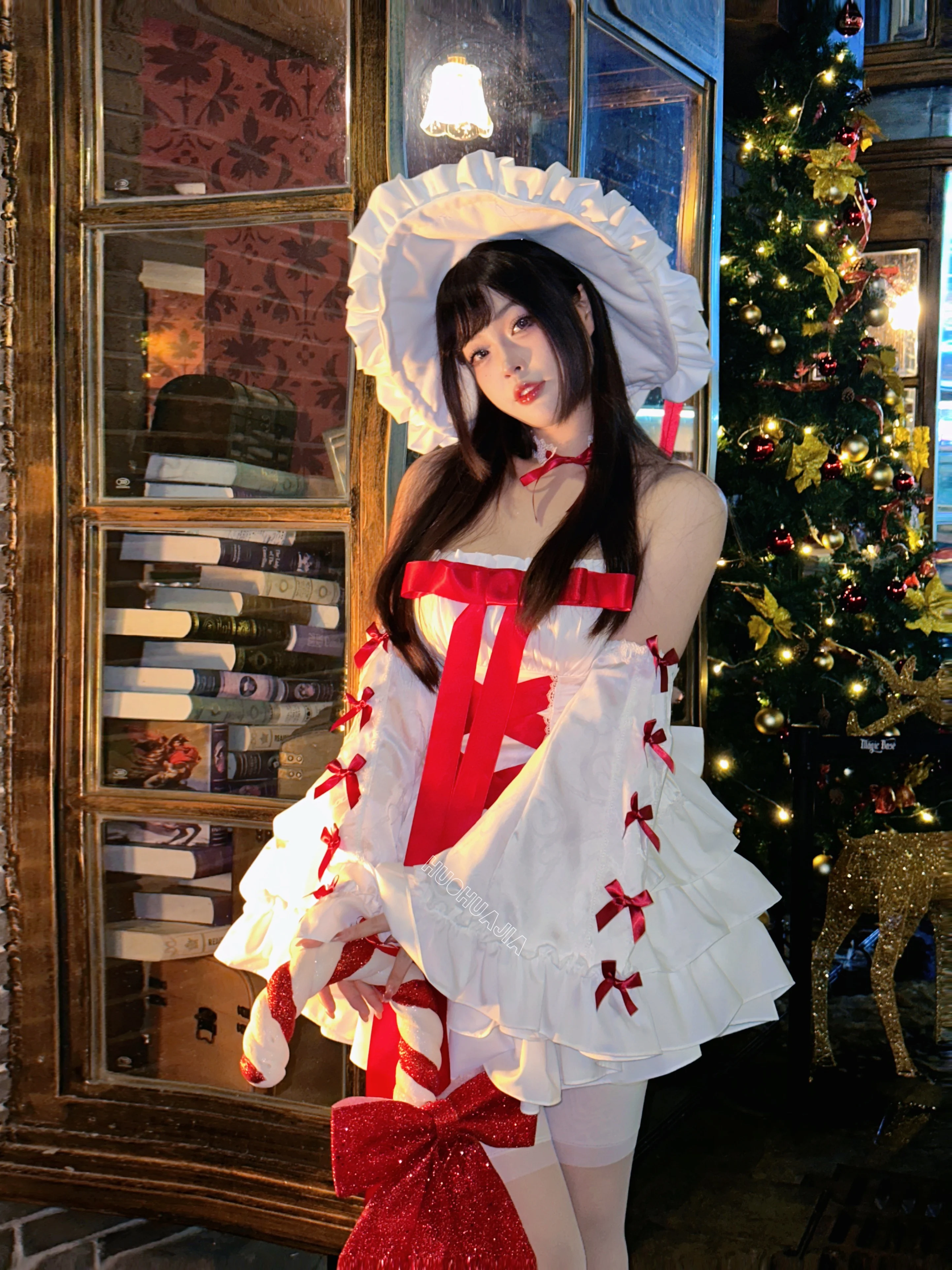 Платье горничной в стиле Лолита милая одежда на Хэллоуин фартук платье