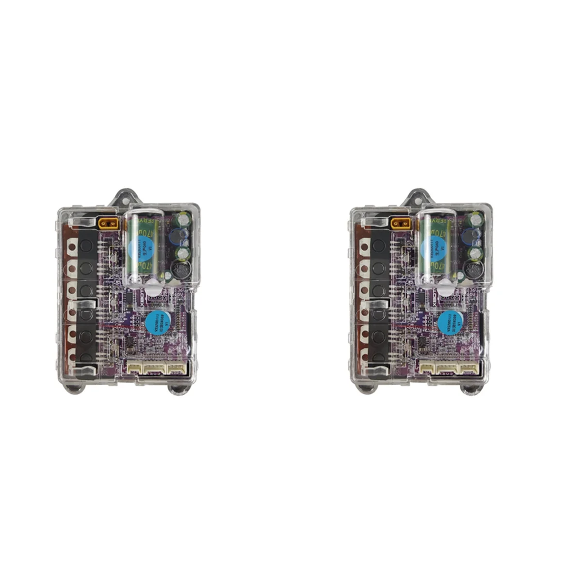 

2X 36V Motherboard Controller Main Board ESC Switchboard for Xiaomi M365 PRO Electric Scooter Board Accessories,Purple