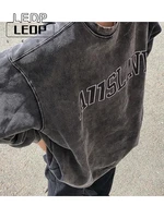 ledp harajuku grunge letters print vintage long sleeve top fashion grey sweatshirt ladies oversized streetwear sweatshirt hoodie