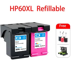 Compatible Refillable Ink Cartridge For HP60 60XL Deskjet F4275 F4280 F4283 F4288 F4292 F4293 F4400 F4435 F4440 F4450 Printer