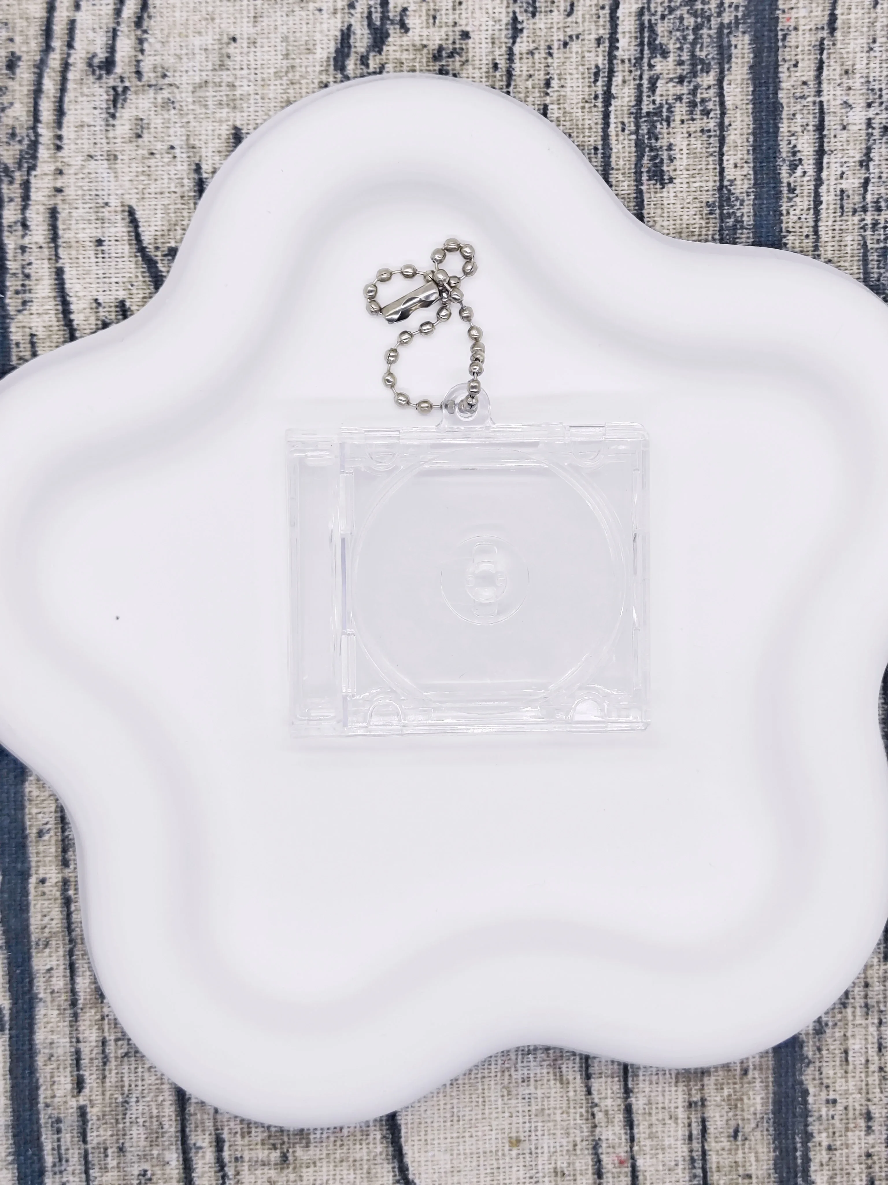 1 шт. пустой мини-футляр для компакт-дисков брелок ключей сделай сам с NFC умный